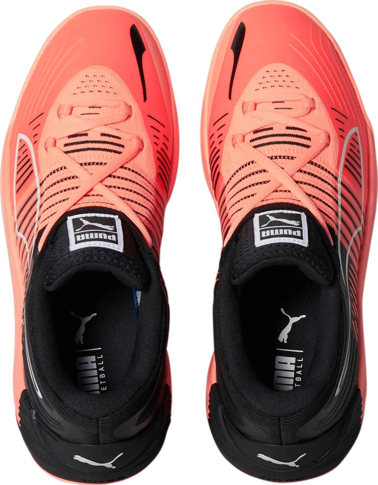 PUMA Fusion Nitro Basketball Shoes For Men Citrus/black 6 PUMA Fusion Nitro Basketball Shoes For Men Citrus/black - Image 4