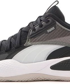 PUMA Court Rider Basketball Shoes For Men Black/yellow -PUMA Sales 2022 unnamed file 1567