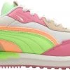 PUMA Women's City Rider Shoes White/green/pink -PUMA Sales 2022 unnamed file 1577