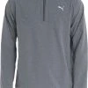 PUMA Men's Marin 1/4 Zip Jacket Puma Black Heather -PUMA Sales 2022 unnamed file 159