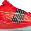 Puma Fusion Nitro Basketball Shoes For Men Red/gold