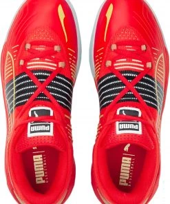 Puma Fusion Nitro Basketball Shoes For Men Red/gold -PUMA Sales 2022 unnamed file 1594