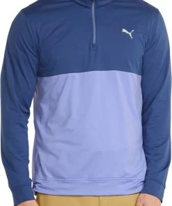 PUMA Men's Gamer 1/4 Zip Jacket Bright Cobalt/high Rise