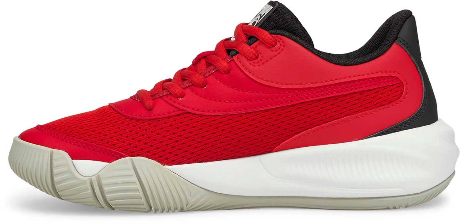 PUMA Kids' Triple JR Basketball Shoes For Boys' Red/black 5 PUMA Kids' Triple JR Basketball Shoes For Boys' Red/black - Image 3