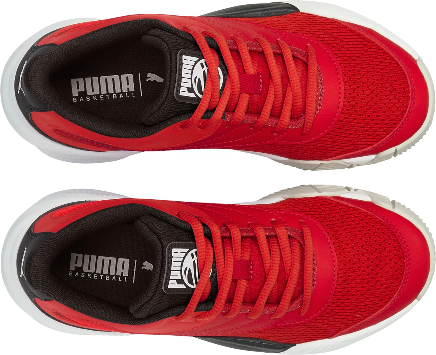 PUMA Kids' Triple JR Basketball Shoes For Boys' Red/black 6 PUMA Kids' Triple JR Basketball Shoes For Boys' Red/black - Image 4