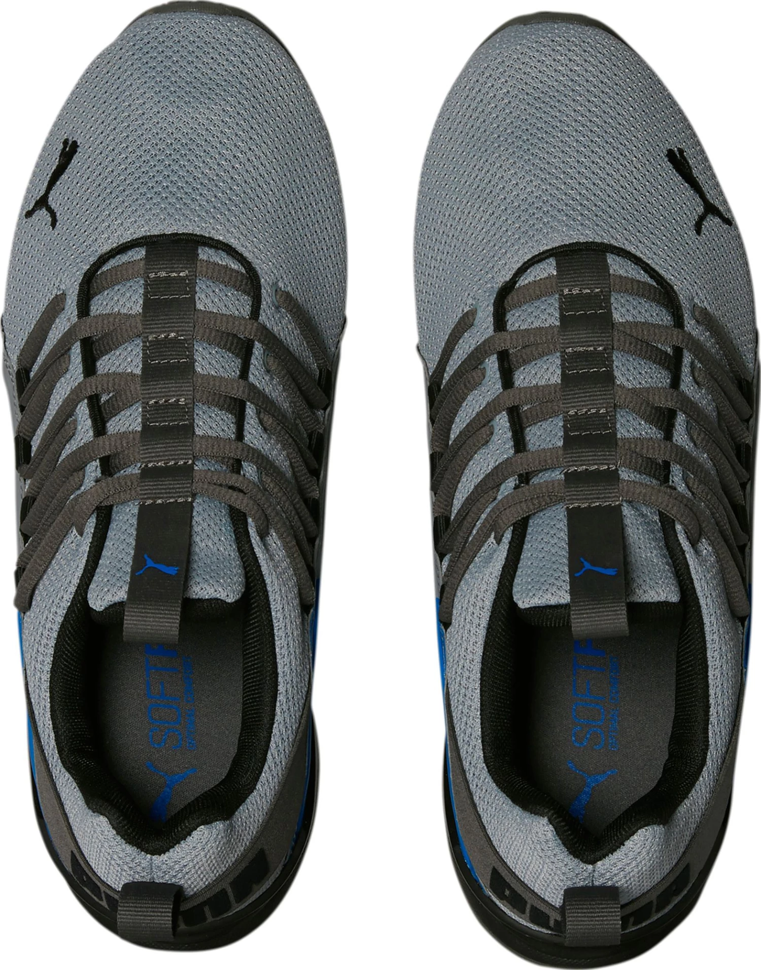 PUMA Men's Axelion Break Running Shoes Black/red 6 PUMA Men's Axelion Break Running Shoes Black/red - Image 4