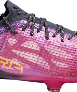 PUMA Sales 2022 32 PUMA Ultra 1.4 FG Soccer Cleats For Men Pink/purple