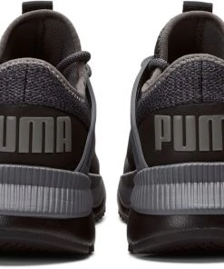 PUMA Men's Pacer Future Knit Shoes Black/red -PUMA Sales 2022 unnamed file 1657