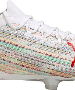 PUMA Ultra 1.2 FG Soccer Cleats For Women White/red