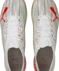 PUMA Ultra 1.2 FG Soccer Cleats For Women White/red -PUMA Sales 2022 unnamed file 1672