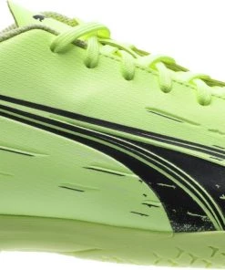 PUMA Ultra Play Indoor Soccer Shoes For Men Green/blue