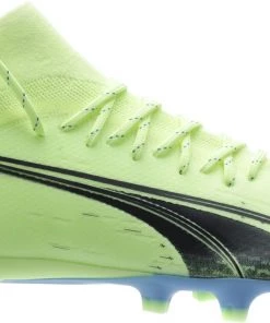 PUMA Ultra Pro FG Soccer Cleats For Women Green/blue