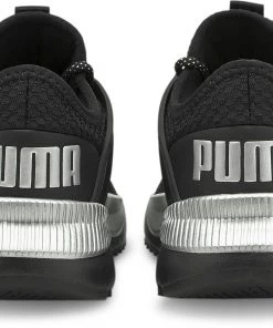 PUMA Women's Pacer Future Shine Shoes Black/silver -PUMA Sales 2022 unnamed file 1696