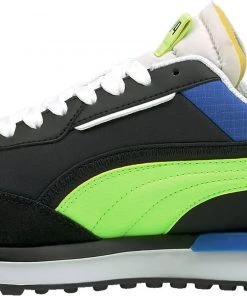 PUMA Men's City Rider Electric Shoes Black/green -PUMA Sales 2022 unnamed file 1709