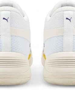 PUMA TRC Blaze Court Basketball Shoes For Women White/yellow -PUMA Sales 2022 unnamed file 1721