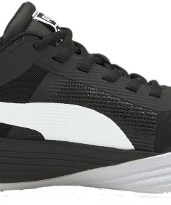 Puma Clyde All-Pro Team Basketball Shoes For Men Black/white