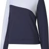 PUMA Women's CLOUDSPUN Crewneck Sweatshirt Peacoat -PUMA Sales 2022 unnamed file 177