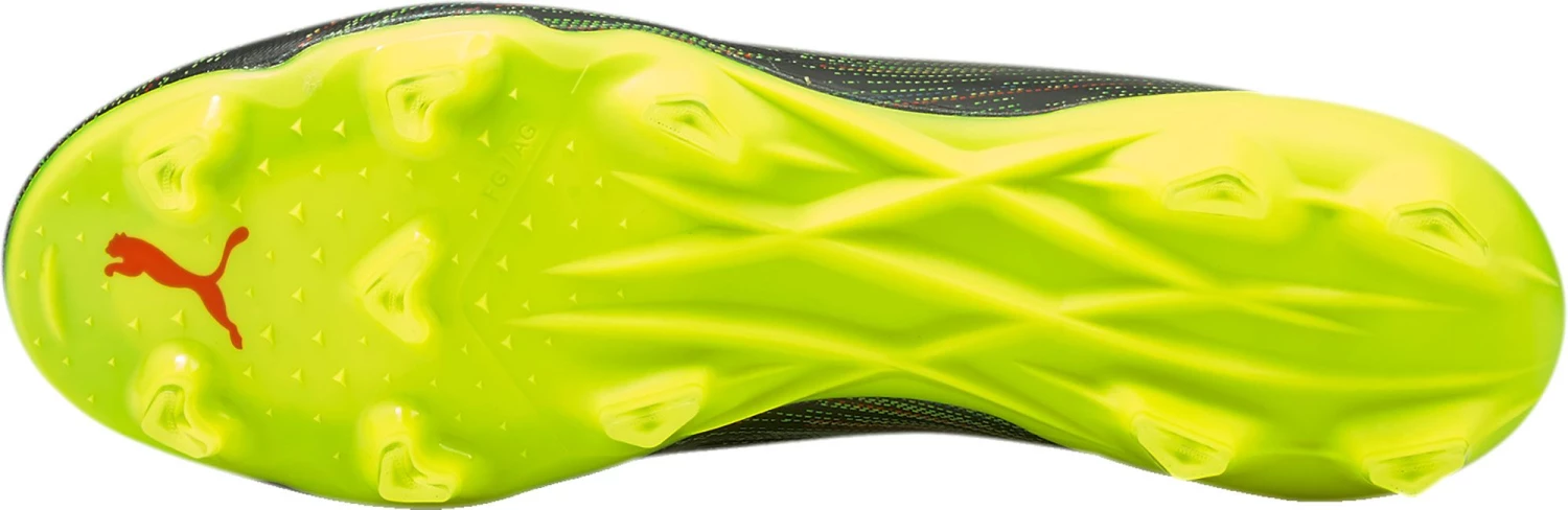 PUMA Ultra 2.2 FG Soccer Cleats For Women Black/yellow 4 PUMA Ultra 2.2 FG Soccer Cleats For Women Black/yellow - Image 2