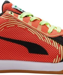 PUMA Pressing II Indoor Soccer Shoes For Women Red/black