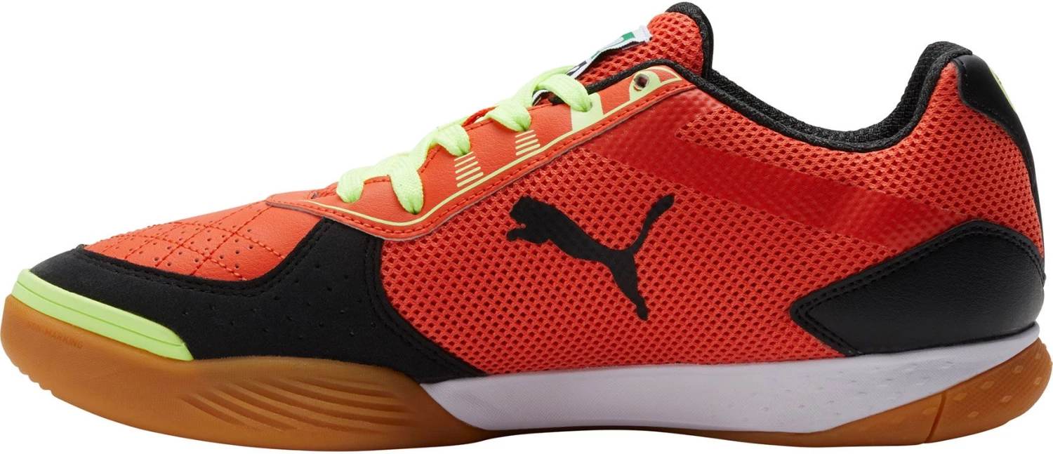 PUMA Pressing II Indoor Soccer Shoes For Women Red/black 5 PUMA Pressing II Indoor Soccer Shoes For Women Red/black - Image 3