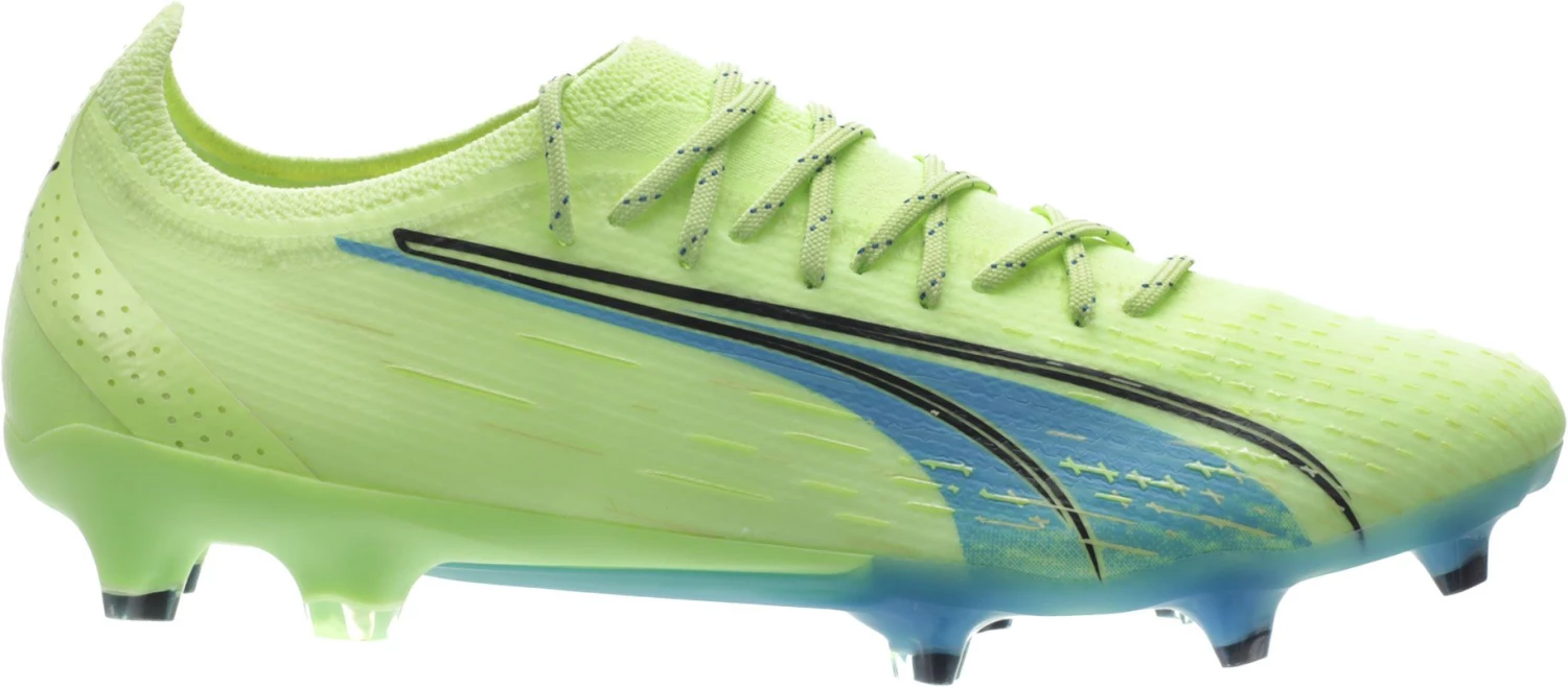 PUMA Ultra Ultimate FG Soccer Cleats For Women Green/blue 3 PUMA Ultra Ultimate FG Soccer Cleats For Women Green/blue