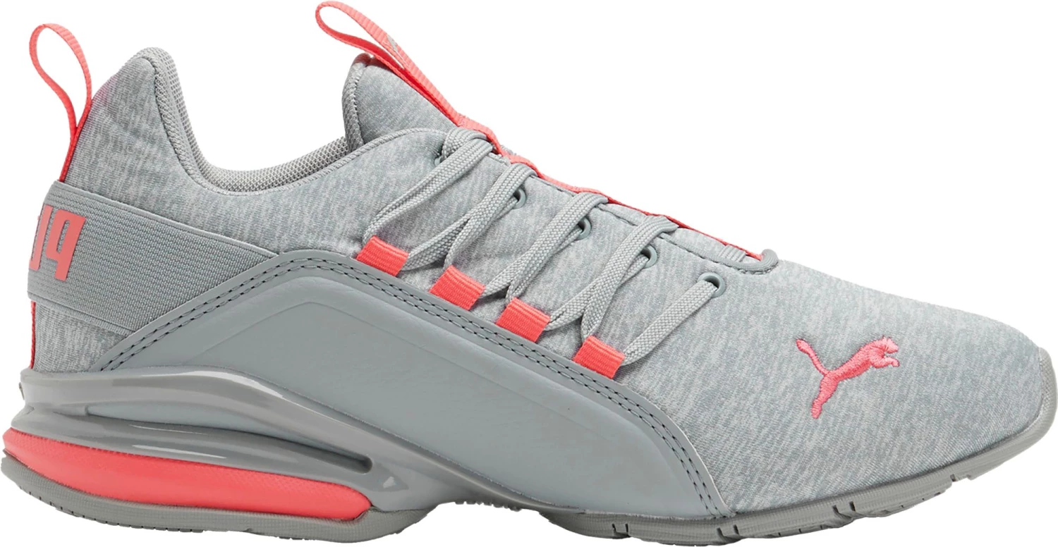 PUMA Women's Axelion Bright Training Shoes White/pink 3 PUMA Women's Axelion Bright Training Shoes White/pink