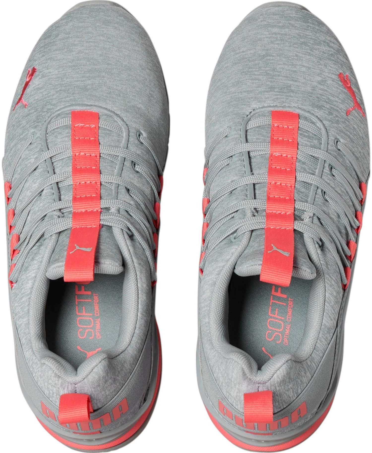 PUMA Women's Axelion Bright Training Shoes White/pink 6 PUMA Women's Axelion Bright Training Shoes White/pink - Image 4