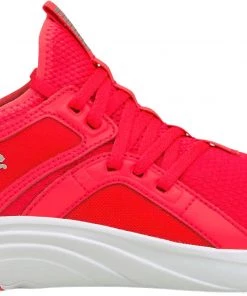 PUMA Women's SoftRide Sophia Running Shoes Sunblaze/metallic Silver