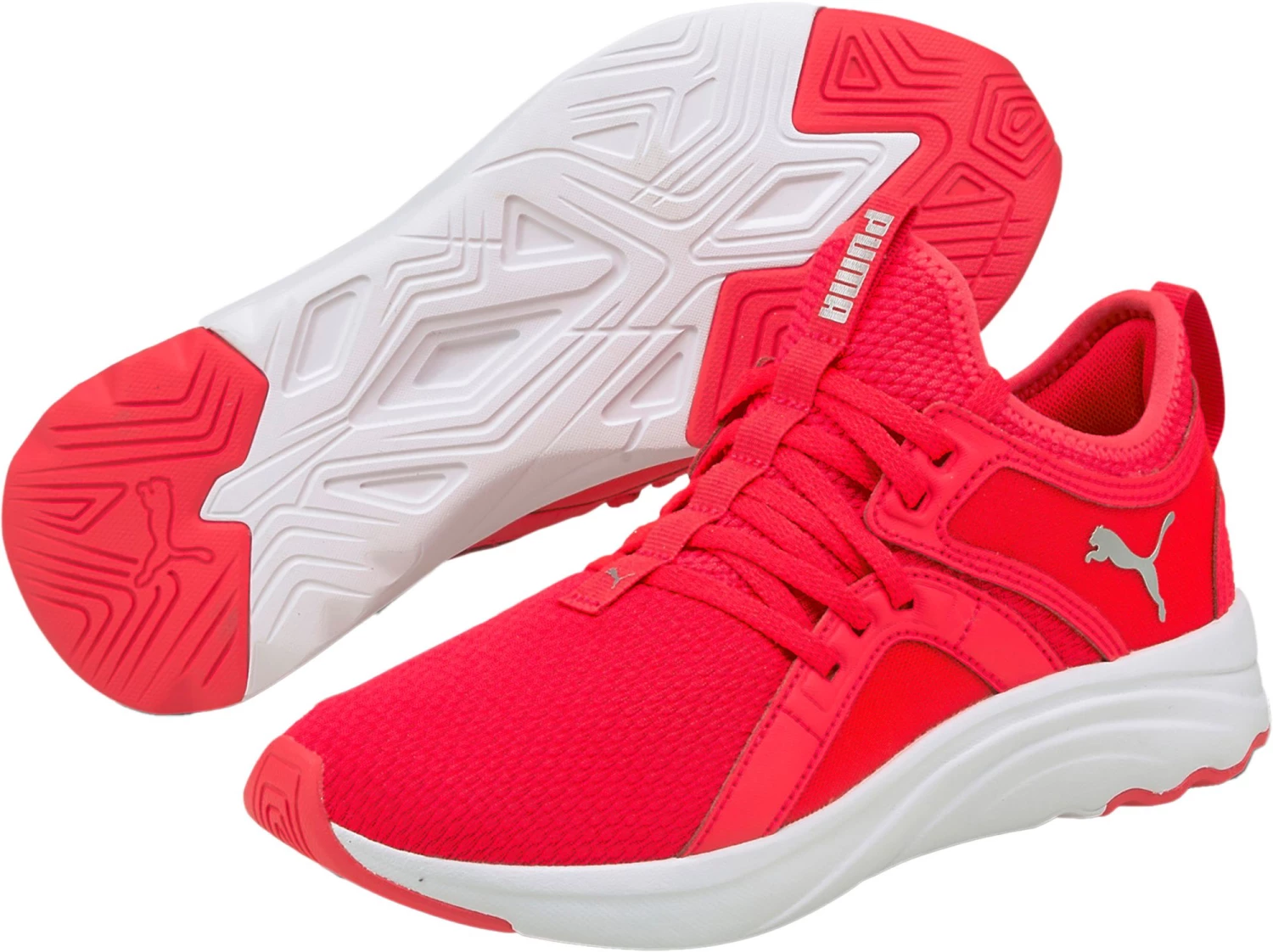 PUMA Women's SoftRide Sophia Running Shoes Sunblaze/metallic Silver 8 PUMA Women's SoftRide Sophia Running Shoes Sunblaze/metallic Silver - Image 6