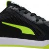 PUMA Ibero II Indoor Soccer Shoes For Men Black/yellow