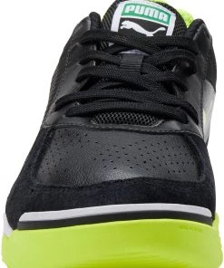 PUMA Ibero II Indoor Soccer Shoes For Men Black/yellow -PUMA Sales 2022 unnamed file 1863