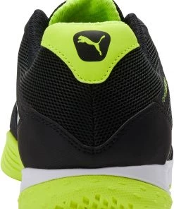 PUMA Ibero II Indoor Soccer Shoes For Men Black/yellow -PUMA Sales 2022 unnamed file 1865
