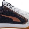 PUMA Pressing II Indoor Soccer Shoes For Men White/navy -PUMA Sales 2022 unnamed file 1866