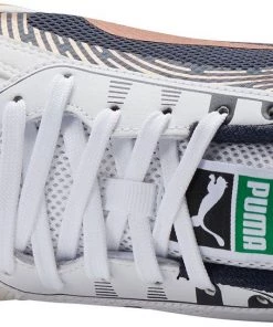 PUMA Pressing II Indoor Soccer Shoes For Men White/navy -PUMA Sales 2022 unnamed file 1870