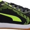 PUMA Pressing II Indoor Soccer Shoes For Men Black/yellow -PUMA Sales 2022 unnamed file 1872