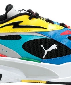 PUMA Men's RS-Fast Intl Game Shoes Black/grey/blue