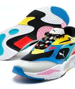 PUMA Men's RS-Fast Intl Game Shoes Black/grey/blue -PUMA Sales 2022 unnamed file 1885