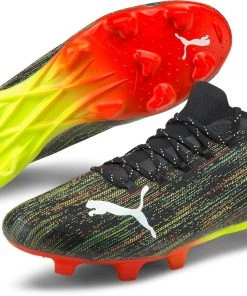 PUMA Ultra 1.2 FG Soccer Cleats For Women Black/yellow -PUMA Sales 2022 unnamed file 1890