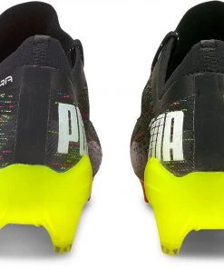 PUMA Ultra 1.2 FG Soccer Cleats For Women Black/yellow -PUMA Sales 2022 unnamed file 1891