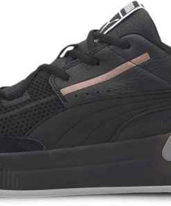 PUMA Clyde Hardwood Metallic Basketball Shoes For Women Black/metallic -PUMA Sales 2022 unnamed file 1909