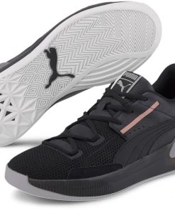 PUMA Clyde Hardwood Metallic Basketball Shoes For Women Black/metallic -PUMA Sales 2022 unnamed file 1911