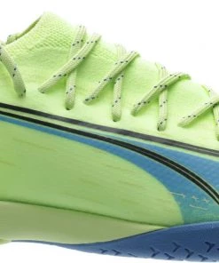 PUMA Ultra Ultimate Court Soccer Cleats For Women Green/blue