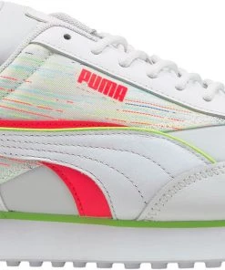 PUMA Men's Future Rider Double Spectra Shoes White/green