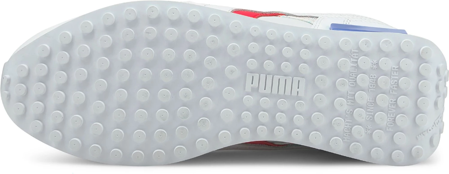 PUMA Men's Future Rider Double Spectra Shoes White/green 4 PUMA Men's Future Rider Double Spectra Shoes White/green - Image 2