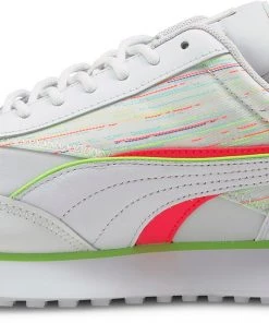 PUMA Men's Future Rider Double Spectra Shoes White/green 11 PUMA Men's Future Rider Double Spectra Shoes White/green -PUMA Sales 2022 unnamed file 1943
