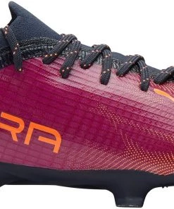 PUMA Kids' Ultra 2.4 FG Soccer Cleats For Boys' Pink/purple