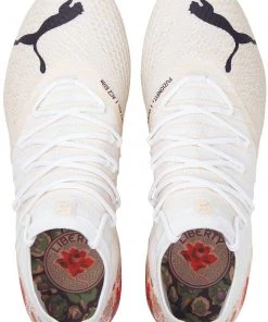 PUMA Women's FUTURE 1.4 Liberty FG Soccer Cleats White/red -PUMA Sales 2022 unnamed file 196