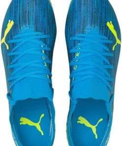 PUMA Men's Ultra 3.2 FG Soccer Cleats Blue/yellow -PUMA Sales 2022 unnamed file 1990