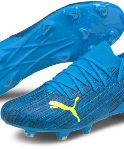 PUMA Men's Ultra 3.2 FG Soccer Cleats Blue/yellow -PUMA Sales 2022 unnamed file 1992