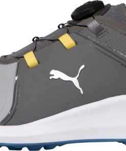 PUMA Men's IGNITE Fasten8 DISC Golf Shoes White/high Rise